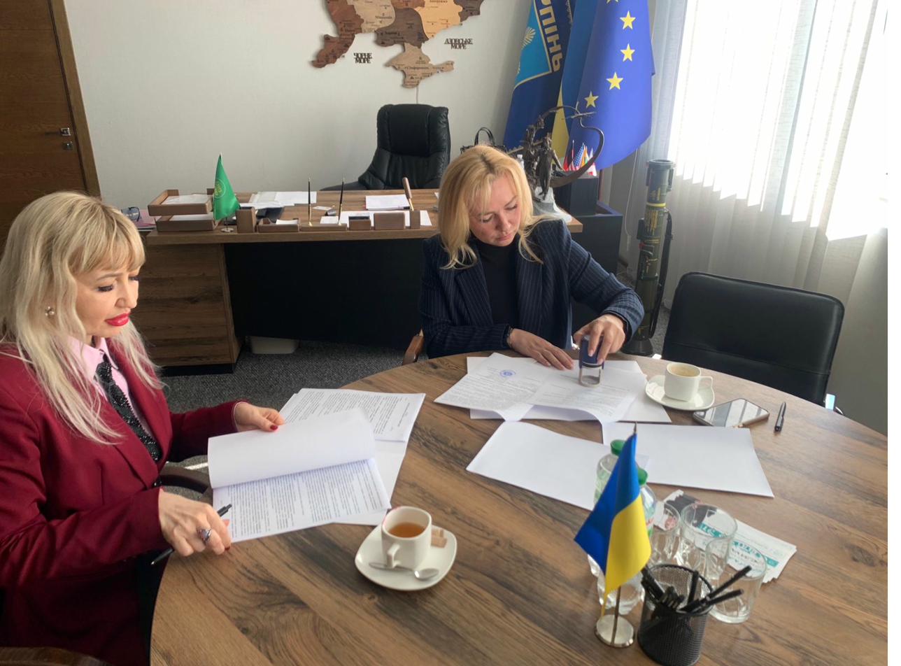 Підписання угоди про співпрацю в Ірпені
